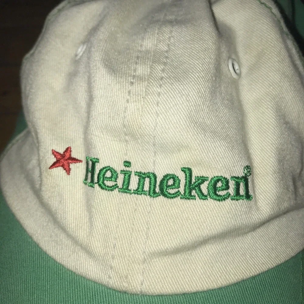 Heineken 2005 US Open Tennis Hat Strap back OSFA Green Hat‎